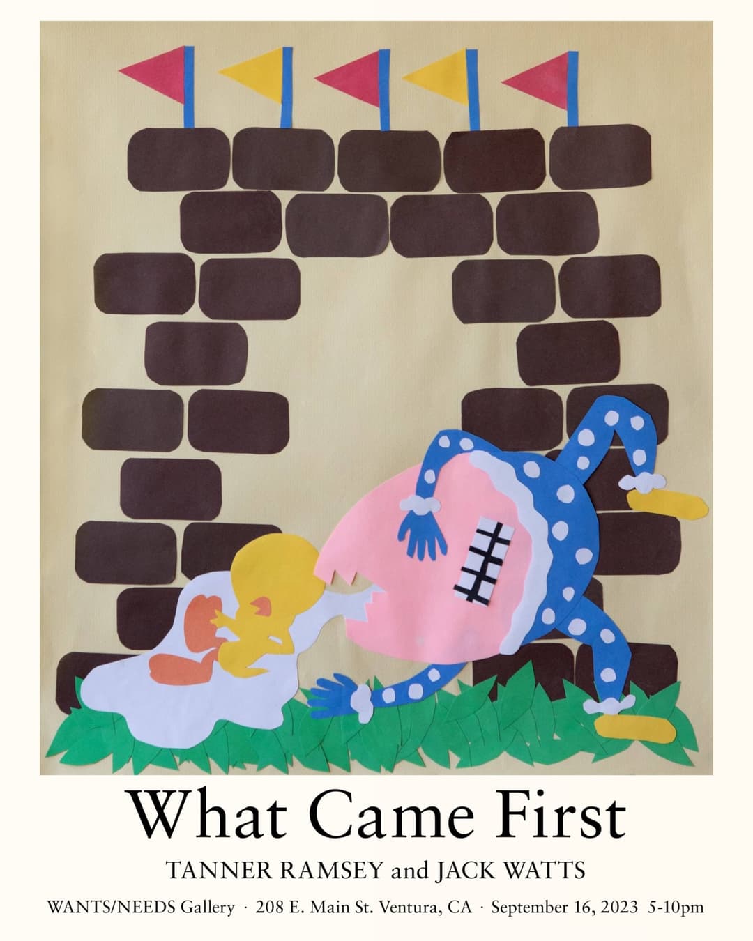 What Came First - Art Show Poster